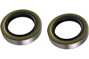 Lippert 333960 RV and Trailer Axle Grease Seal 3500LB 1.719" ID 2.565" OD (2 Pack)
