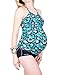 Oceanlily Over The Belly Maternity BIKINI BOTTOM Black