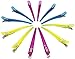 ALLMILL 12pcs Transparent Sectioning Plastic& Metal Duckbill Clips Hairdressing Salon Hair Grip DIY Hair-Styling Accessories Hair Clips, Non-slip Hair Barrettes for Women, Girls and Hairdresser