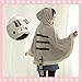 KINOMOTO Game Cat Atsume Hooded Cape Cosplay Costume Gray Cat Cotton Cloak Poncho