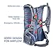 Hydration Pack with 2L Backpack Hydration Bladder from HappySmile, Great Waterproof Cycling Hiking Climbing Hydration Backpack for Man Woman Kids (Navy-Blue)