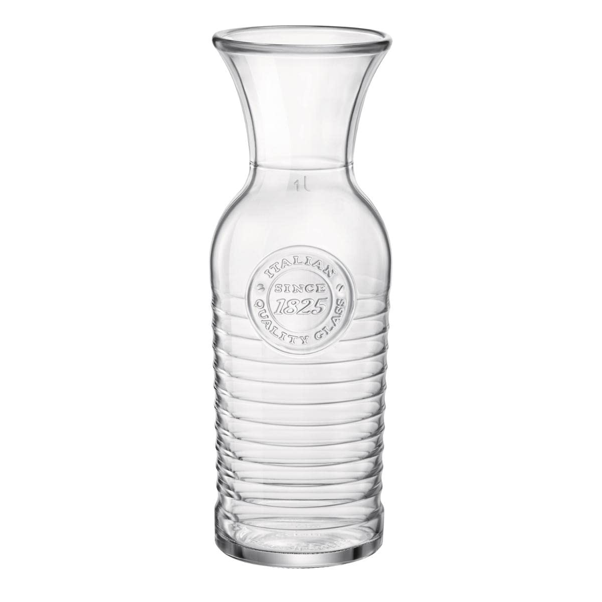 Bormioli Rocco Officina1825 Carafe, 33.75 oz, Clear, Single Unit