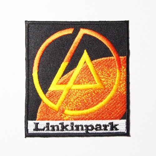3-Pack 2.7" x 3.0" Linkin Park Embroidered iron on patch metal punk hip hop band logo for t shirt hat jacket