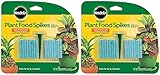 Miracle-Gro Indoor Plant Food, Fertilizer Spikes, 2.2 Ounce (2 Pack)