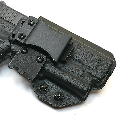 Werkz M5 IWB/AIWB Holster (Glock 17/22/31 Gen 3/4 (4.48 inch Barrel) with LaserMax Spartan Light &amp; Laser SPS-C-R/SPS-C-G(Right Hand))