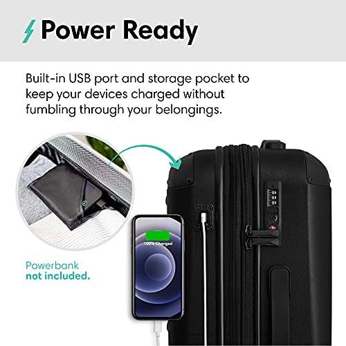 Solgaard Carry On Expandable Suitcase Hardshell Lightweight Travel