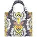 LOQI Opulent Collection Pouch Reusable Bags (Set of 4), Multicolor
