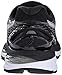 ASICS Women's Gel-Nimbus 18 Running Shoe, Black/Silver/Carbon, 9 M US