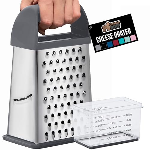Gorilla Grip XL 4-Sided Cheese Grater