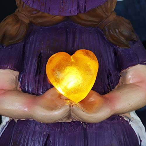 Exhart Kissing Garden Gnomes Decor WeatherResistant Resin Gnomes