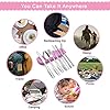 Suhsai-9-Piece-Portable-Stainless-Steel-Cutlery-Set-Steel-Utensils-Knife-Spoon-Fork-Chopsticks-Cleaning-Brush-Wheat-Straw-Box-CaseTableware-Camping-Picnic-Travel-Cutlery-Set-Pink Suhsai 9 Piece Portable Stainless Steel Cutlery Set, Steel Utensils Knife, Spoon, Fork, Chopsticks, Cleaning Brush, Wheat Straw Box Case,Tableware, Camping, Picnic, Travel Cutlery Set (Pink)
