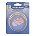 Beadalon Half Round Non-Tarnish Brass 20-Gauge Wire, 3-Meters