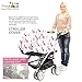 Baby Car Seat Covers To Protect From Sun, Bugs, Dust & Allergens. Cozy Baby Car Seat Covers For Longer Sleep. Muslin Cotton Baby Car Seat Canopies For Summer For Girl.
