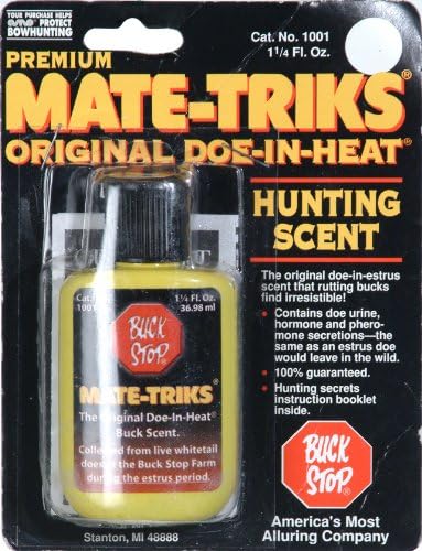 BUCK STOP Mate-Tricks Original Doe-in-Heat, 1-1/4-Ounce