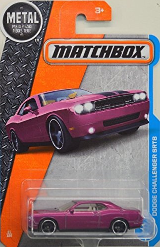 Matchbox 2017 MBX Adventure City Dodge Challenger SRT8 21/125, Purple