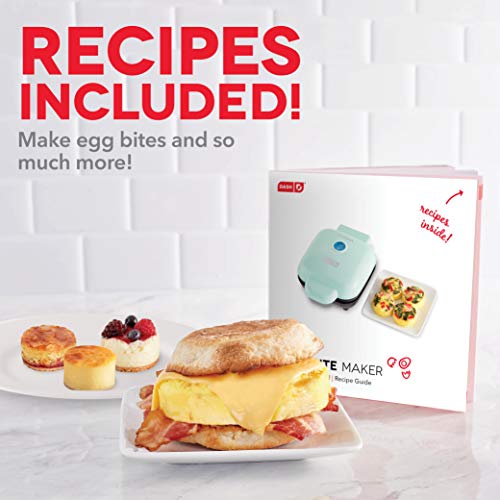DASH Deluxe Sous Vide Style Egg Bite Maker with Silicone Molds for