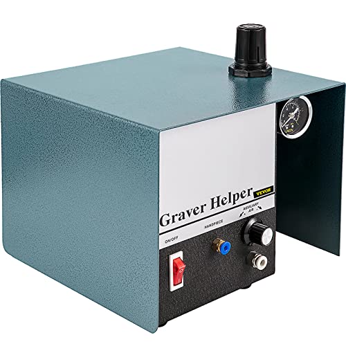 VEVOR Jewelry Pneumatic Engraving Machine 1400 RPM Adjustable Speed