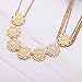 Edary Boho Coin Body Chain Bikini belts Gold Layered Beach Jewelry Body Belly Harness Chain Fashion Jewelry Charm for Women
