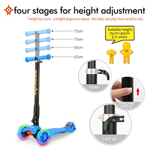 fascol patinete 3 ruedas