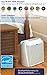 Holmes True HEPA Allergen Remover Air Purifier with Digital Display for Medium Spaces, White