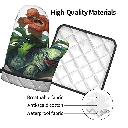 Xiaoxian Pokemon 64 Hittebestendige keukenovenhandschoenen, ovenhandschoenen en potdekselhandschoenen, veilig om te… - Image 5