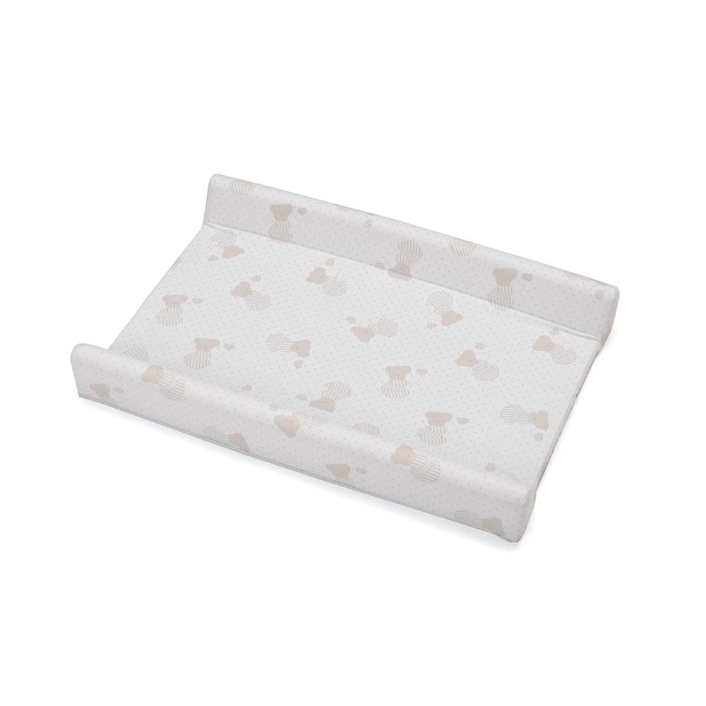 Foppapedretti Mats for Changing Table, Two Edges, Baby Bath, Multicoloured Sweetheart Dolcecuore