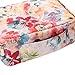 HiDay Travel Cosmetic Bag Toiletry Organizer Floral Makeup Pouch