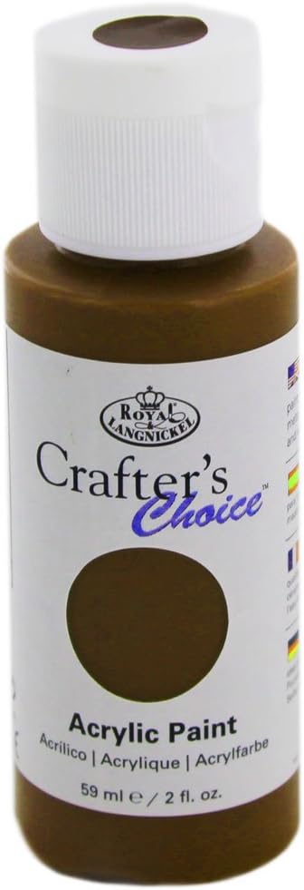 Royal & Langnickel 090672229526 Transparent Brown Acrylic Paint - 59ml, 59 ml (Pack of 1)
