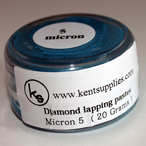 Kent Grit 10 Micron Diamond Polishing Paste - 20gr Lapping Compound For Metals And Jewelry