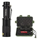 1000 Lumen Rechargeable Led Torch Flashlight with 5 Modes Water Resistant for Emergency Camping Hiking