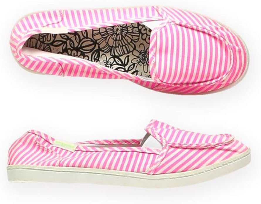 Aeropostale Womens Striped Slip On Sneakers