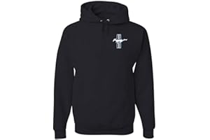 Tee Hunt Ford Mustang The Legend Lives Sweatshirt Classic Muscle Cars Hoodie