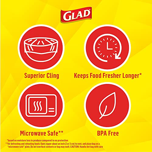 GLAD Plastic Food Wrap Variety Pack Press'n Seal® 70 Square Foot Roll
