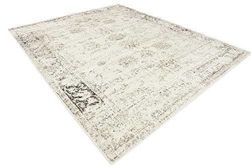 Unique Loom Sofia Collection Beige 8 x 10 Area Rug (8' x 10')