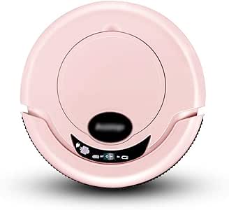 HJQFSJ Robot Vacuum Cleaner, Sistema de Limpieza Multifuncional, Sensor de caída, Apto for Pisos Duros y de Baja Pelusa de la Alfombra, Pelo del Animal doméstico (Color : Pink): Amazon.es: Hogar