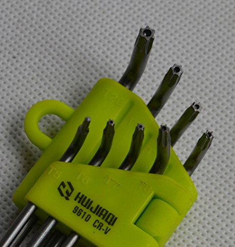 8 pcs Long Arm Star Torx Allen Hex Key Wrench Spanner Screwdriver