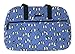 Vera Bradley Medium Traveler Bag in Playful Penguins Blue