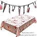 Lulu Home Halloween Party Decorations, 5 Piece Party Favors Including Table Cover, Handprints, Footprints and Caution Tapes