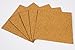 DCWV Adhesive Cork Stack, 15 Sheets, 6 x 6 inches