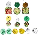 TNT Party Pixel Minecraft Swirl Decorations