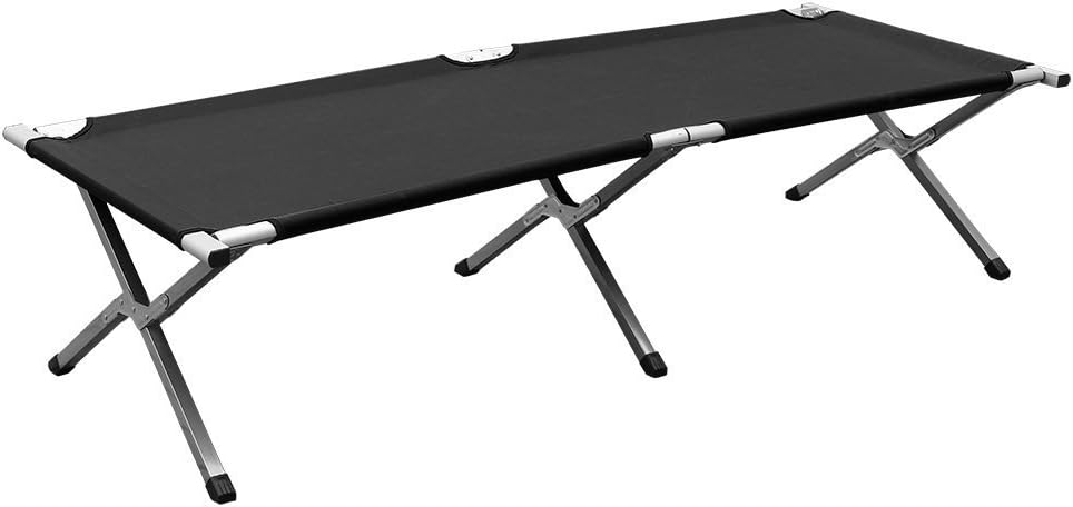 MultiWare Folding Camping Bed Ourdoor Travel Camp Aluminium Steel Legs