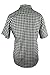 Men’s Houndstooth Shirt | Short Sleeve Button Down Shirt for Men | Black and White Dress Shirt for Your Loved Ones.