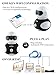 Wireless IP Camera, LiFu Mini Robot Home Security Surveillance HD WiFi Camera Built-In Microphone with Night Vision for Pet, Baby Video Monitoring