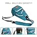 Eshow Women’s Sling Backpack Shoulder Bag Sling Bag Crossbody Bag for Outdoor Cycling Biking Short Traveling Casual Canvas Blue