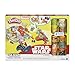 Play-Doh Star Wars Millennium Falcon Featuring Can-Heads - Tie Fighter, X-Wing Exclusive with 10 Can Heads - Featuring Luke Skywalker, Han Solo, Princess Leia, Chewbacca and Darth Vader by Disney