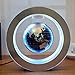 YANGHX Floating Globe World Map 4inch Rotating Magnetic Mysteriously Suspended in Air World Map Home Decoration Crafts Fashion Holiday Gifts (Black)