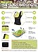MIRANCO Womens Hot Sweat Neoprene Shapers Slimming Belt Waist Cincher Girdle Weight Loss Shapewear Black No Zip 3XL