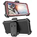 Galaxy S9 Case, Samsung Galaxy S9 Case, BENTOBEN Shockproof Heavy Duty Kickstand Swivel Belt Clip Hybrid Full Body Rugged Holster Protective Phone Case Cover for Samsung Galaxy S9 (SM-G960U),Black/Red
