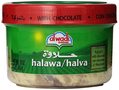 Al wadi al akhdar halawa/halva, with chocolate, 16-ounc…
