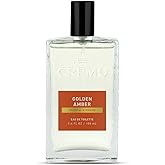 Cremo Cologne For Men - Golden Amber Mens Cologne Spray, A Combination of Red Currant, Pineapple, Ambergris and Moss, Multi-Layered Signature Men's Fragrances, 3.4 Fl Oz